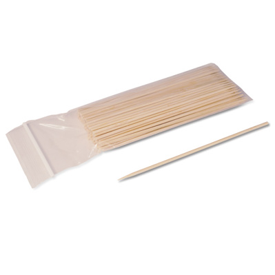Appl Sticks Pointed Wood Tip (Bag/100)