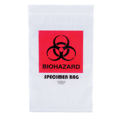 Biohaz Specimen Bags 12 x 15 (Cs/1000)