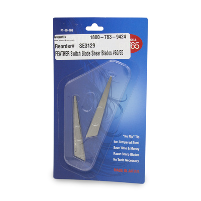 FEATHER Switch Blade Shear Blades #60/65